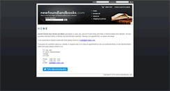Desktop Screenshot of newfoundlandbooks.com