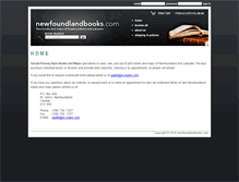 Tablet Screenshot of newfoundlandbooks.com
